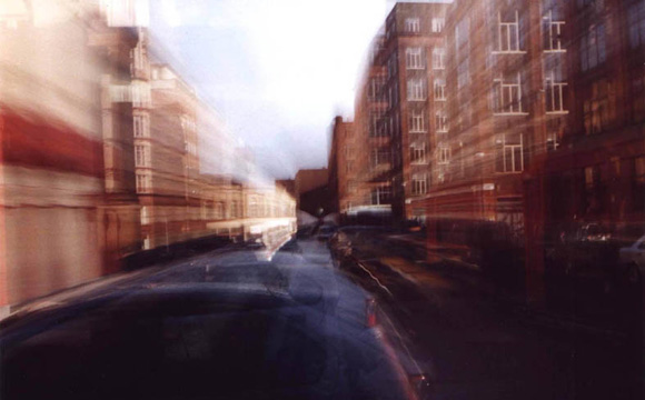 photograph of street in Glasgow